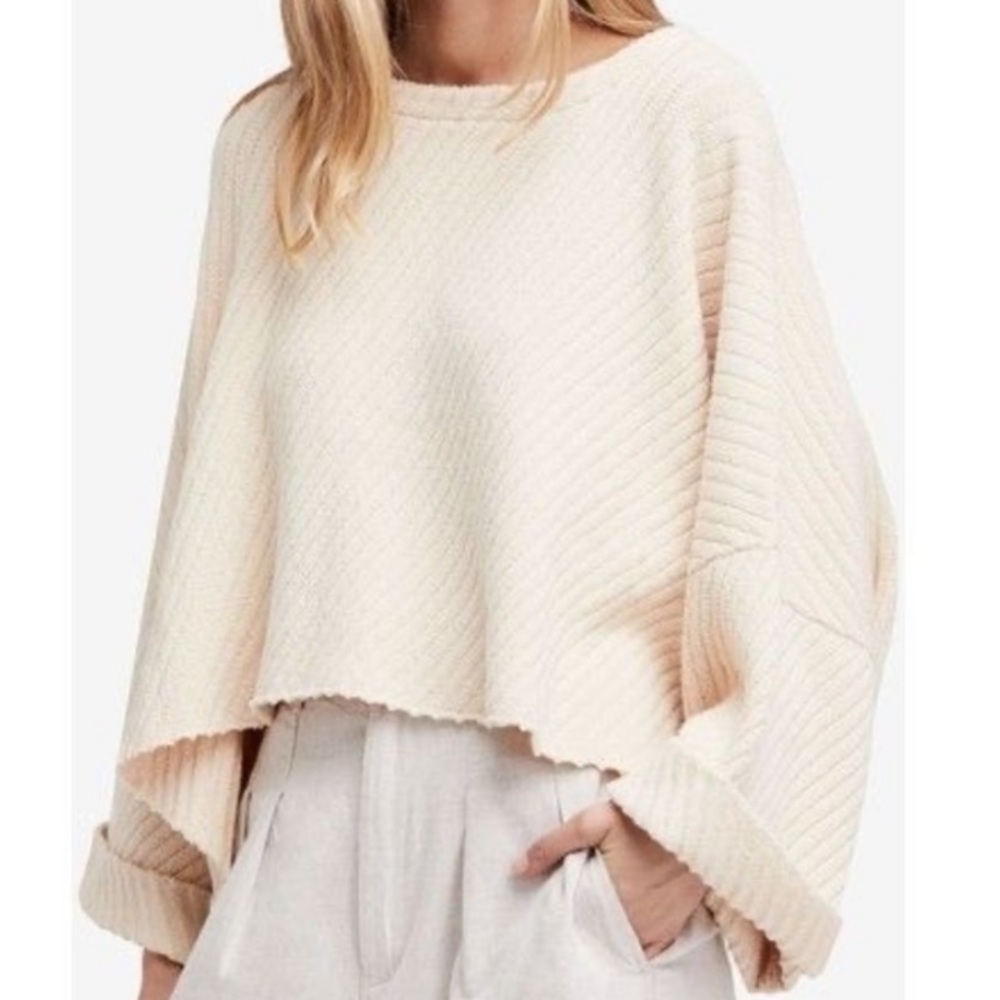 Free People I Can’t Wait Sweater cream XS